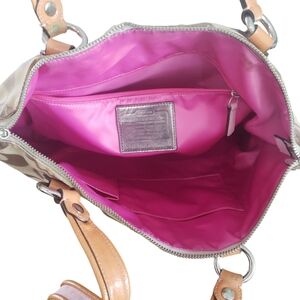 Coach Poppy JUNK Tote DAMAGED